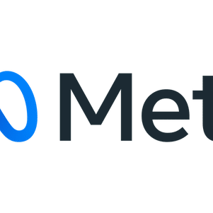Image is of the Meta logo